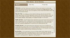 Desktop Screenshot of pokermavens.net